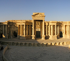 El teatro Apolo de Palmira.