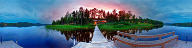 Finlandia y sus lagos en 360
